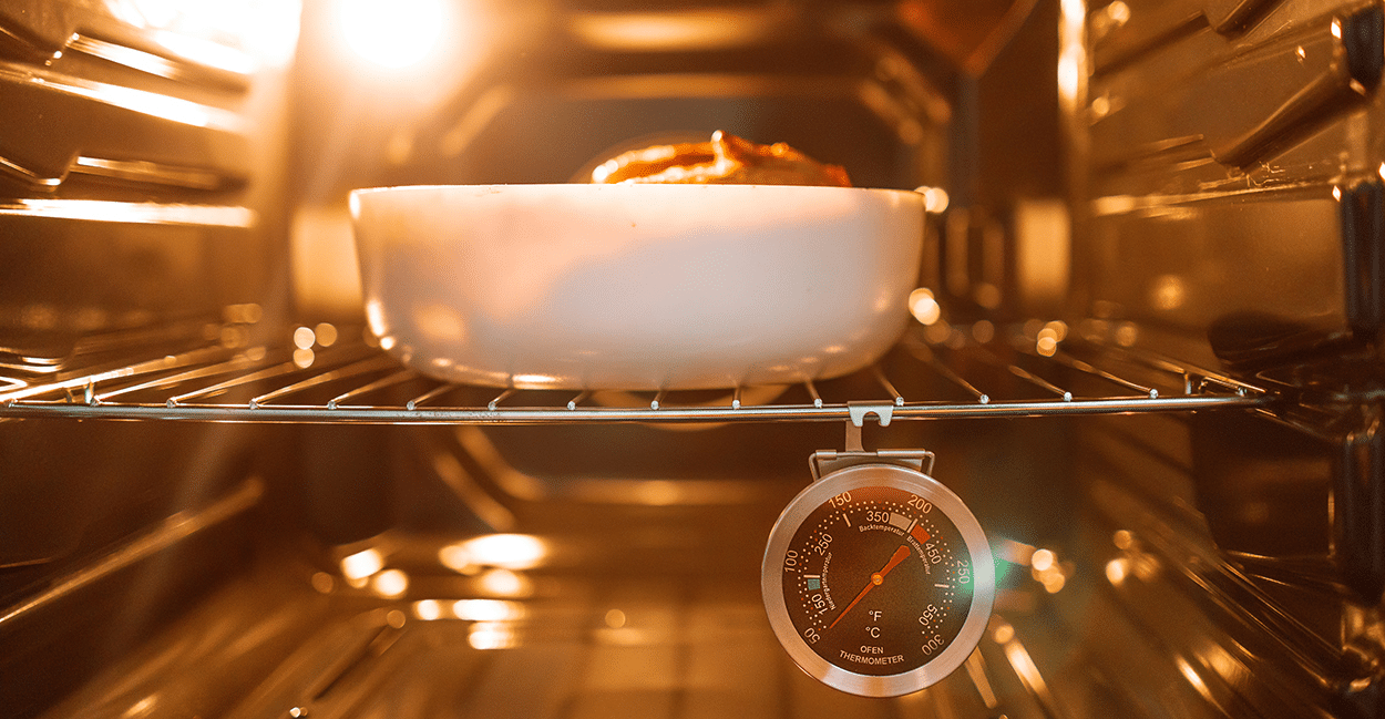 Termómetro para horno de estufa 